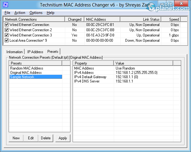 Technitium MAC Address Changer free download for Windows ...