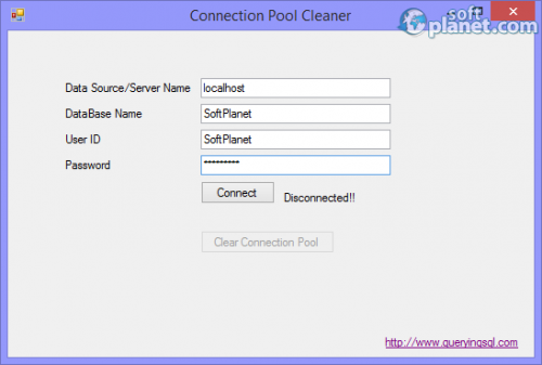Connection Pool Cleaner 1.0.0.0 Connection Pool Cleaner 1.0.0.0