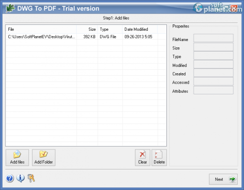 Oakdoc DWG to PDF Converter 3.1 Oakdoc DWG to PDF Converter 3.1
