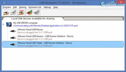 usb redirector rdp edition server